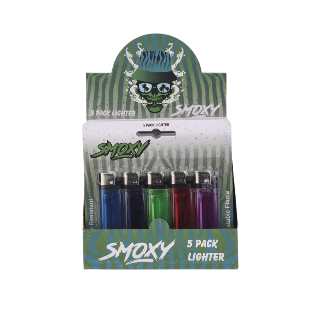 Smoxy SL120D - Disposable Lighters (5ct) (Display of 8)