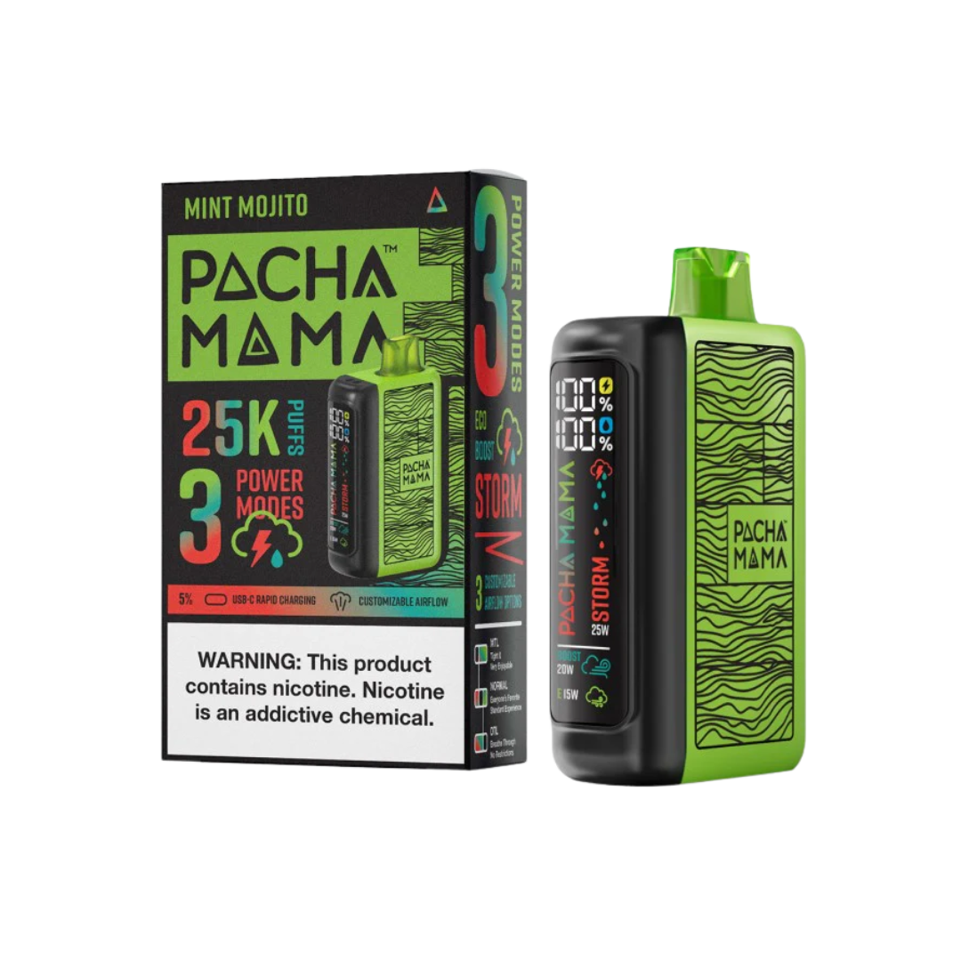 Pachamama 25K - Disposable Vape (5%) (Box of 5) - MK Distro