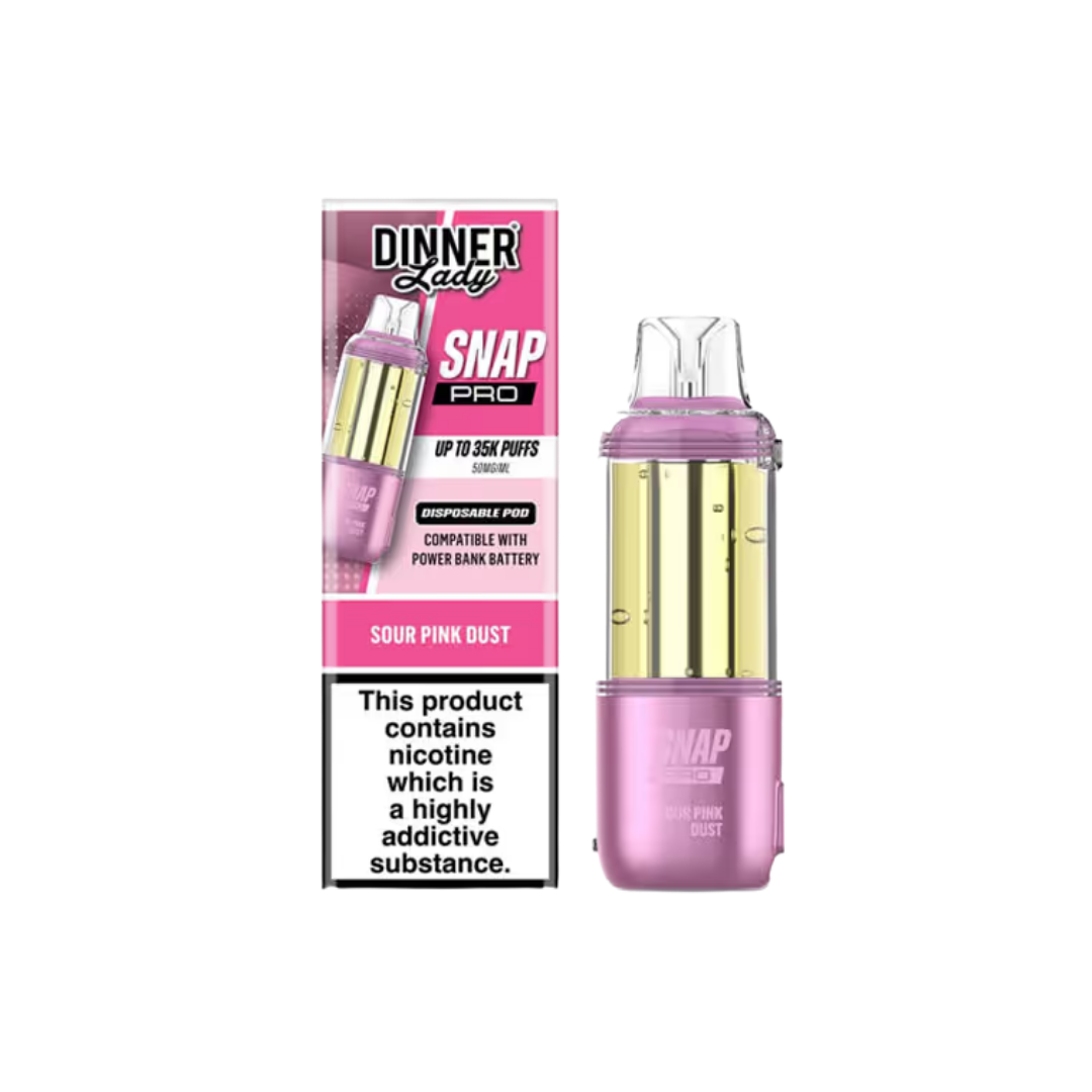 Dinner Lady Snap Pro 35K - Disposable Vape (5%) (Single) - MK Distro