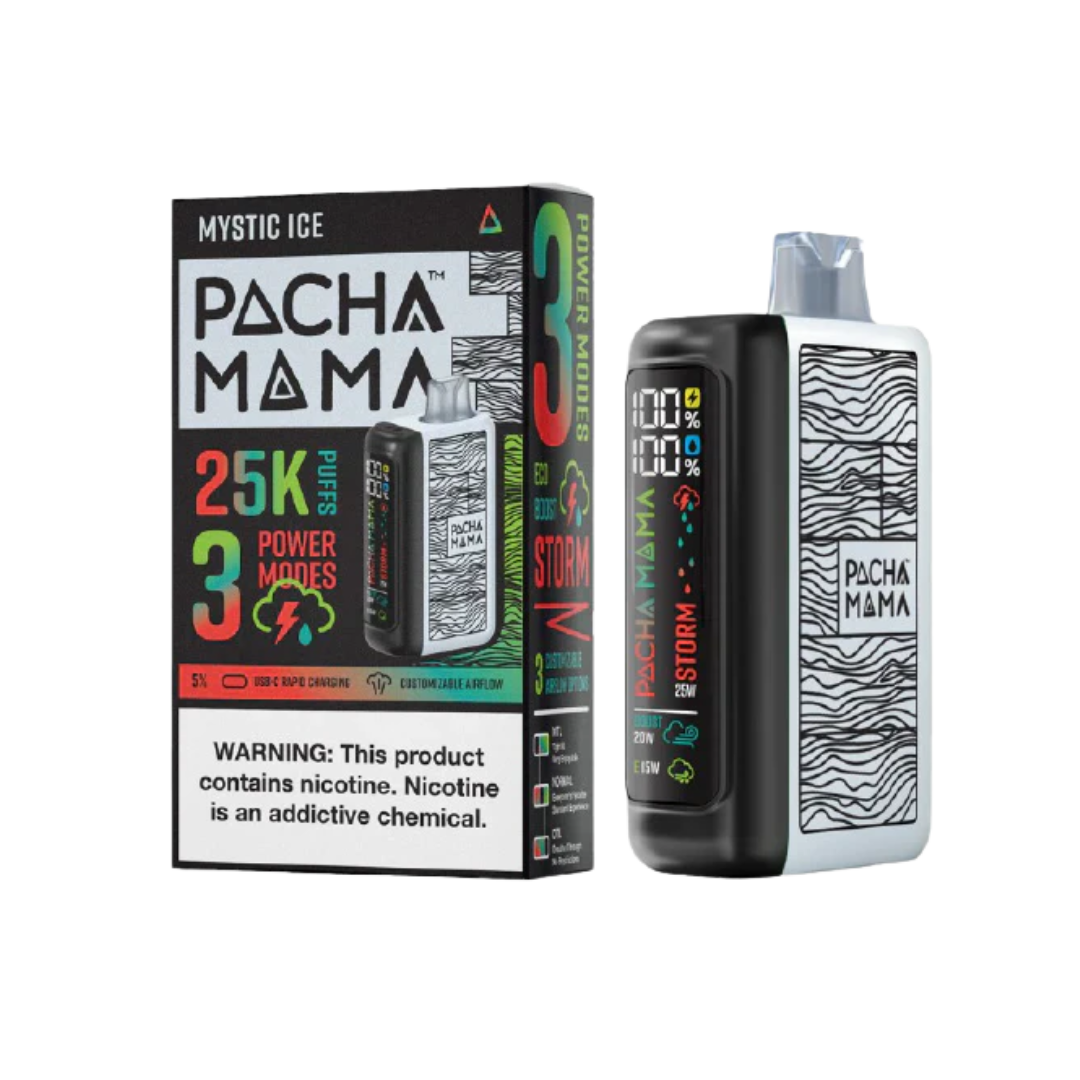 Pachamama 25K - Disposable Vape (5%) (Box of 5) - MK Distro