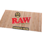 Raw - Large Size (37.5"× 47.5") Rolling Bamboo Mat - MK Distro