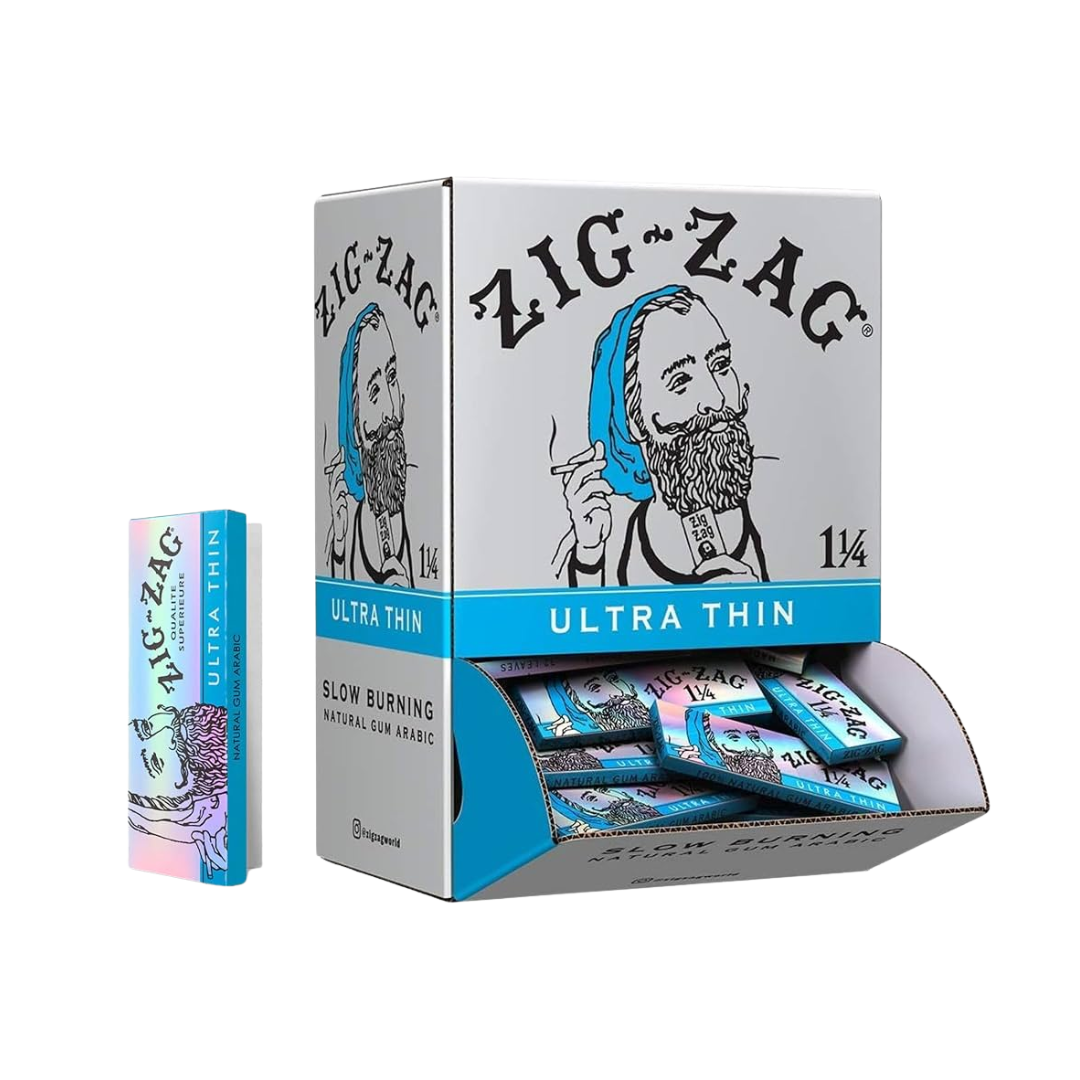 Zig Zag Ultra Thin 1 1/4 Size - Rolling Paper (32ct x 1) (Display of 48) - MK Distro