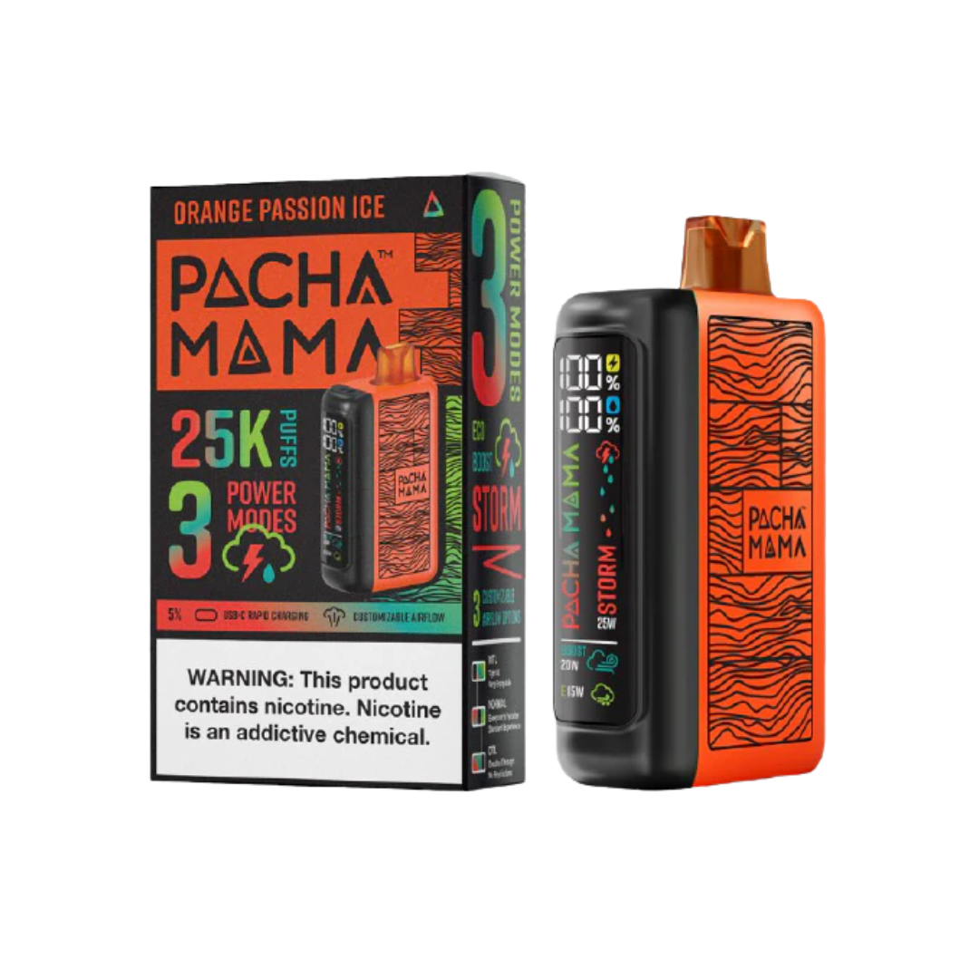 Pachamama 25K - Disposable Vape (5%) (Box of 5) - MK Distro