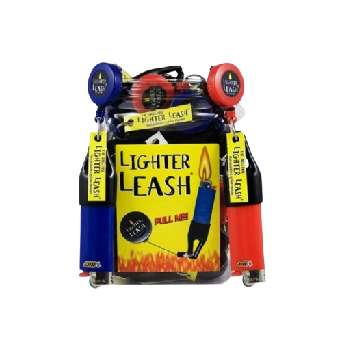 Lighter Leash - Classic Clip - (Jar of 30) - MK Distro