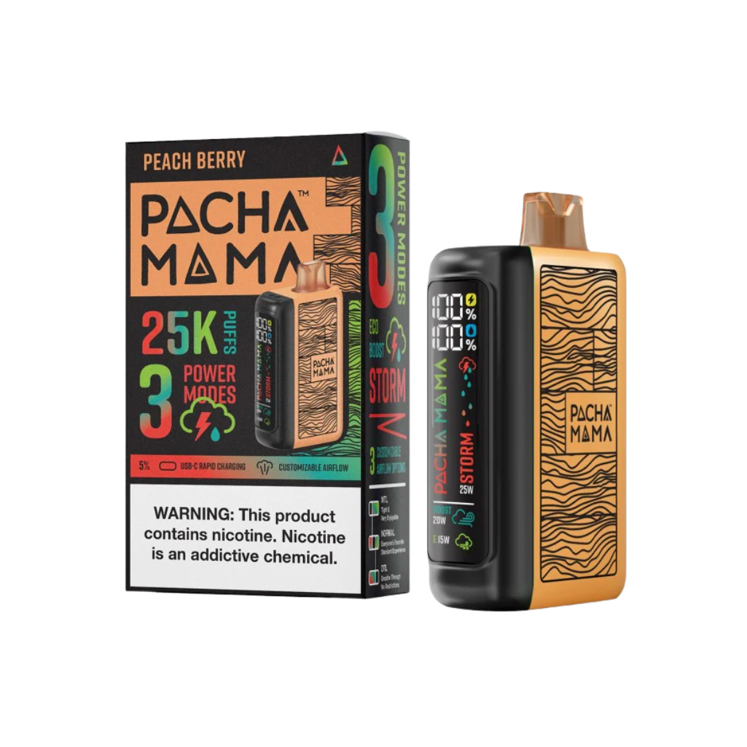 Pachamama 25K - Disposable Vape (5%) (Box of 5) - MK Distro