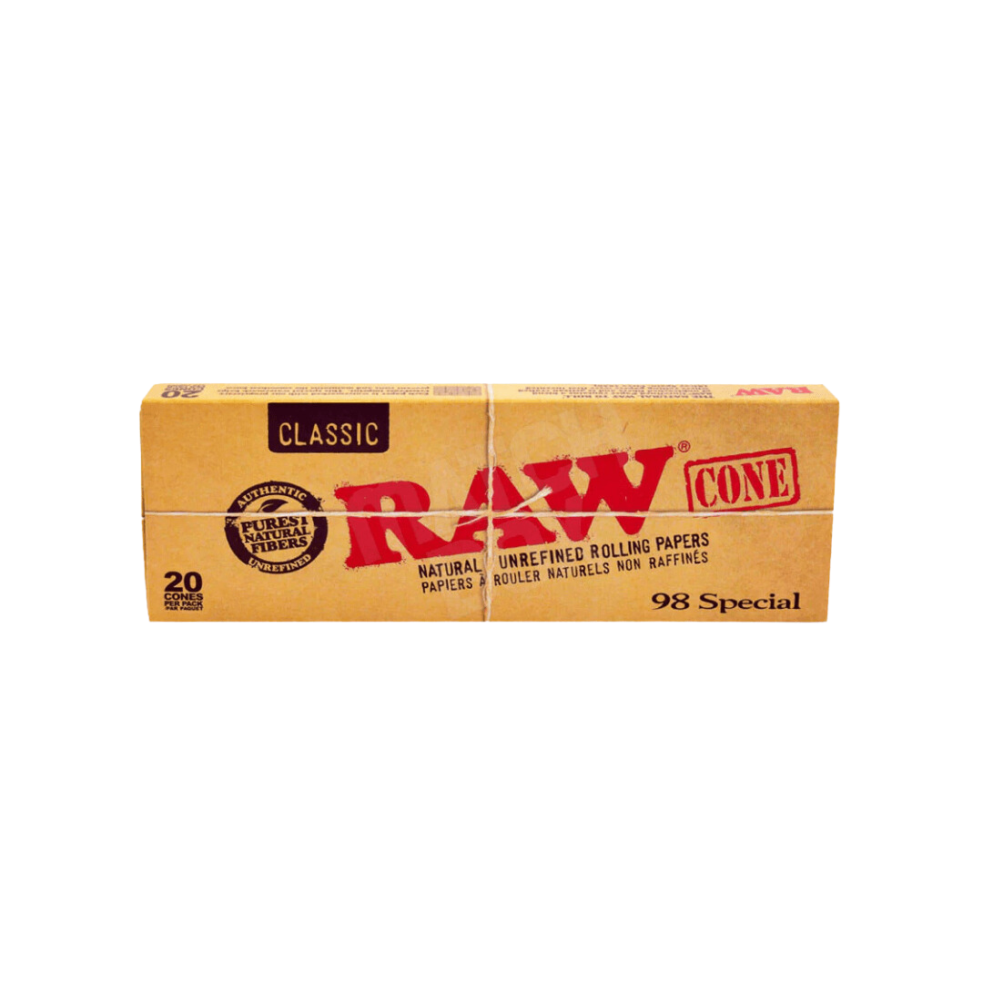 Raw - Classic 98 Special - Cones ( 12 x 20 Cones) - MK Distro