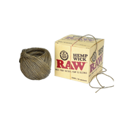 Raw - Hemp Wick Rolls - (20ft x 20 Rolls) - MK Distro