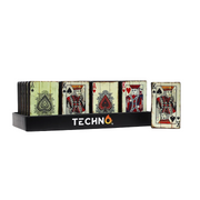 Techno Torch Deck Of Cards (09289-ACE3) - Refillable Lighters (Display of 20)