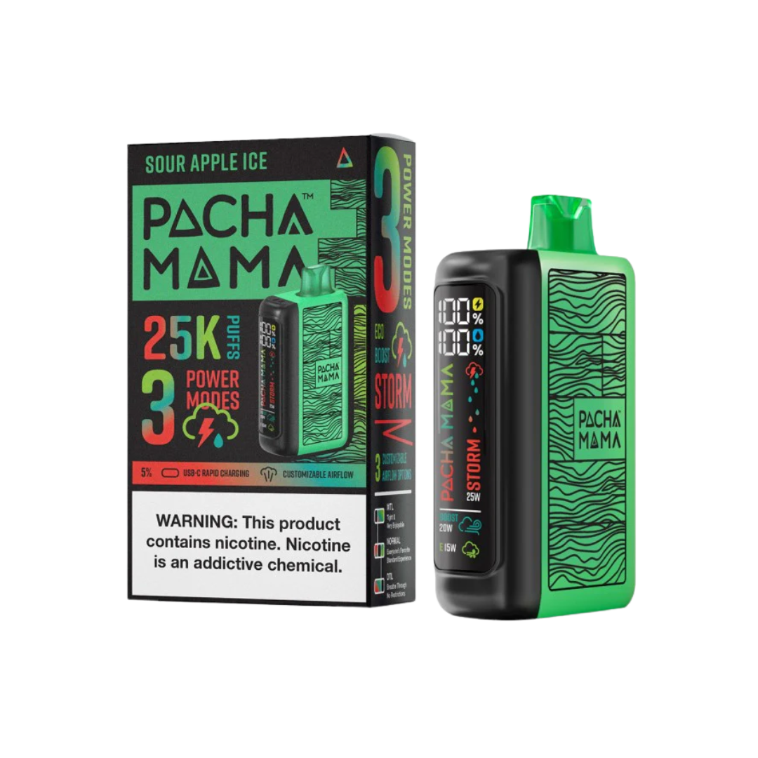 Pachamama 25K - Disposable Vape (5%) (Box of 5) - MK Distro
