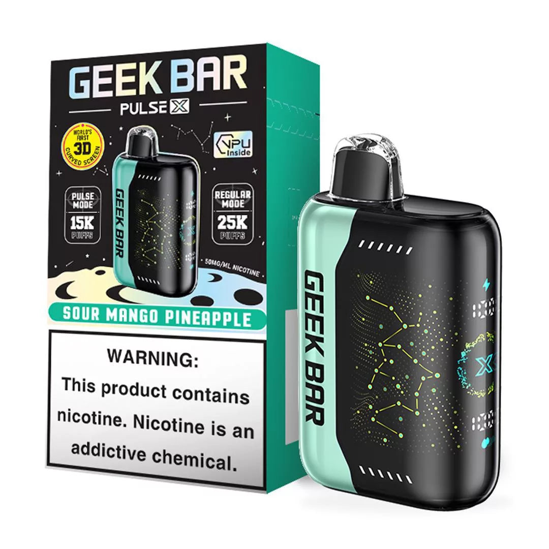 Geek Bar Pulse X 25K - Disposable Vape (5%) (Box of 5) - MK Distro