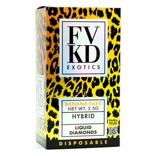 FVKD Exotics - Liquid Diamonds - Delta Disposables (3.5g x 6) - MK Distro