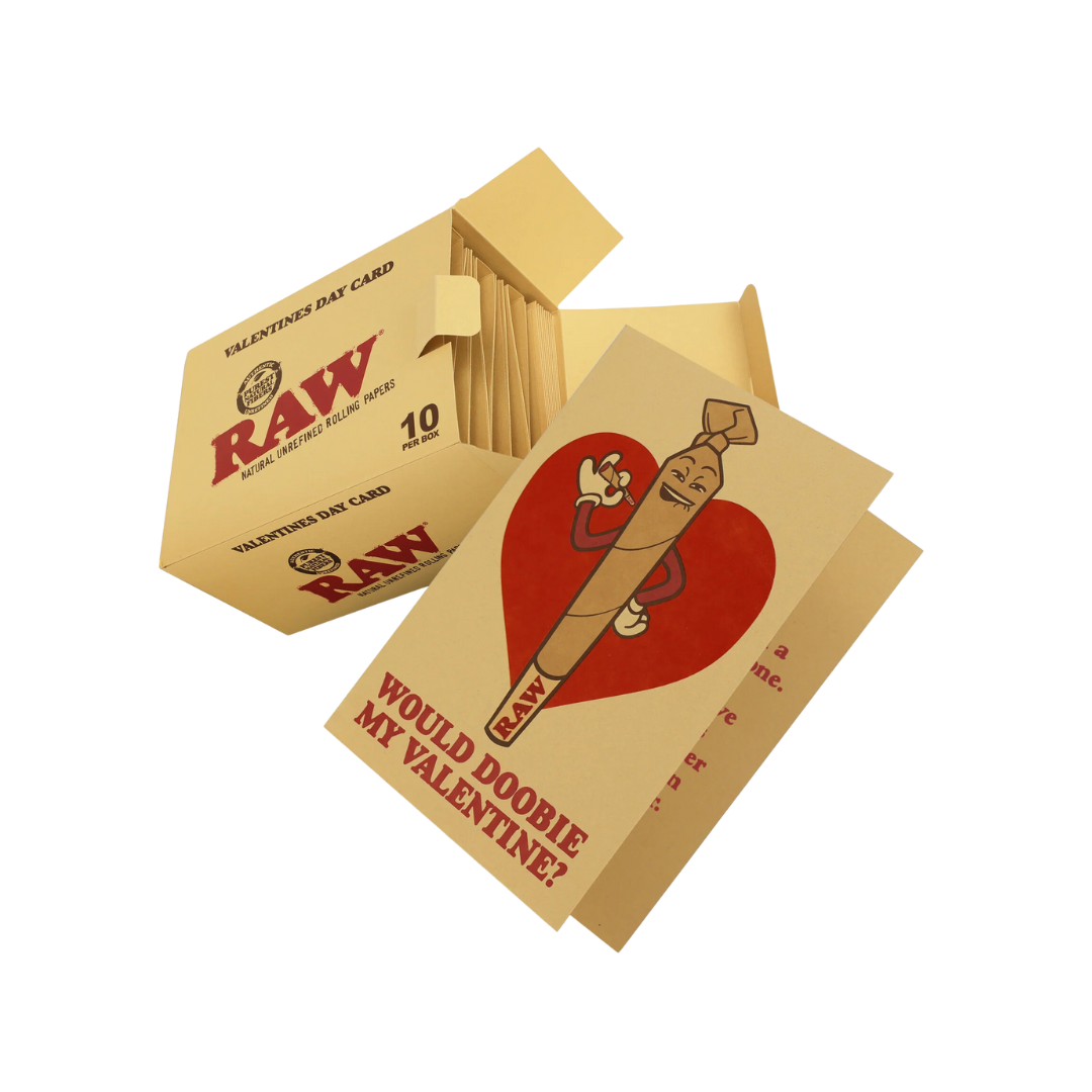 Raw - Valentines Day Card - (Pack of 10) - MK Distro