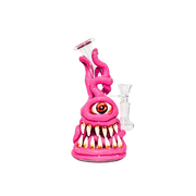 7" Mini Hand Painted One-Eyed Monster (WPSL10) - Water Pipes - MK Distro