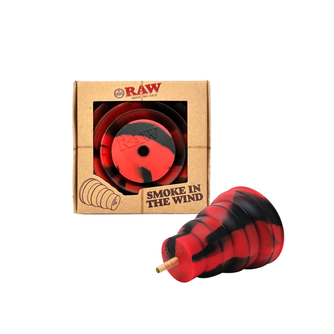 Raw - (Smoke in the Wind) Adjustable Conical Wind Screen