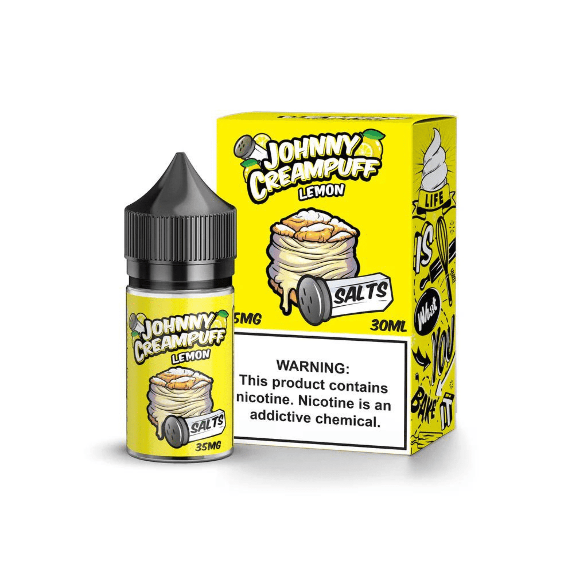 Johnny Creampuff -Salt Nic Premium E-Liquid (30mL) - MK Distro