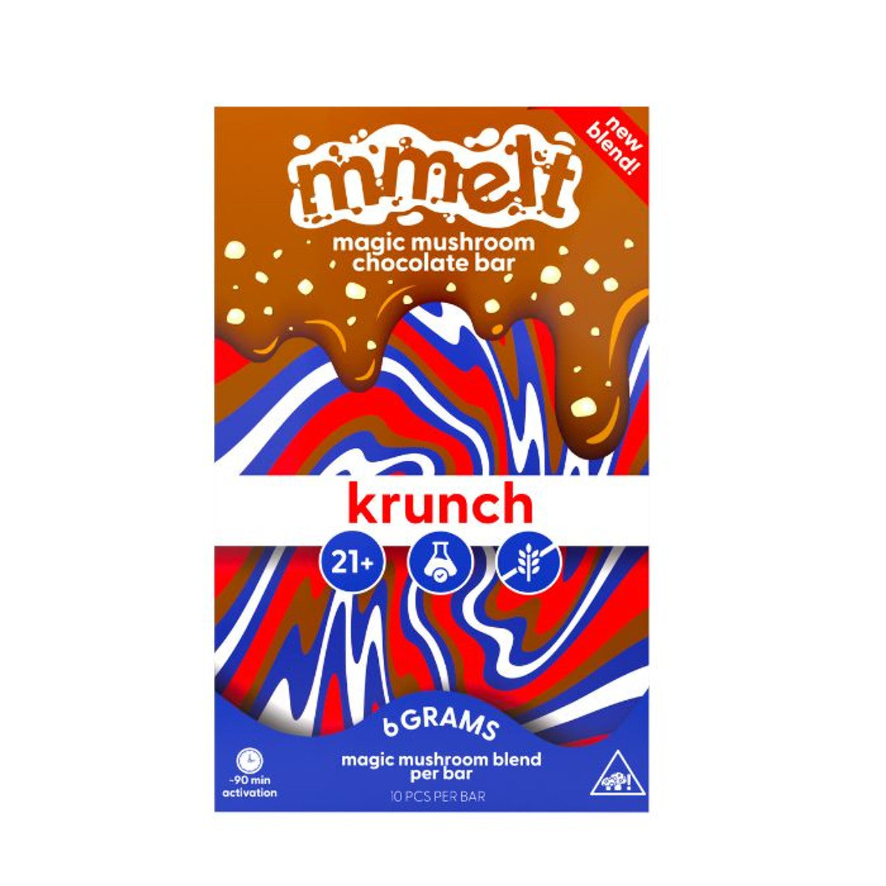 Mmelt - Magic Mushroom Chocolates (6g) - MK Distro