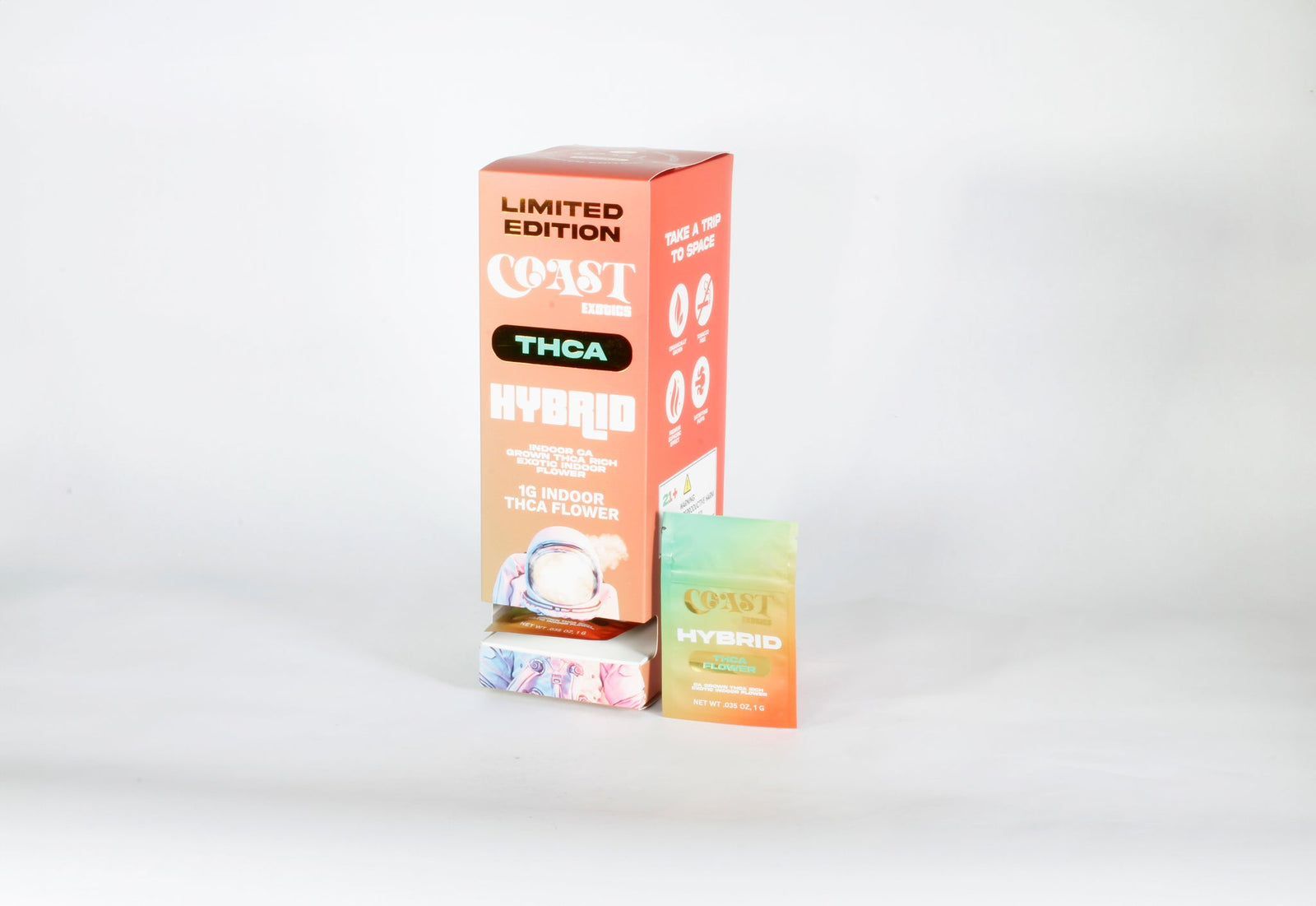 Coast Exotics - Limited Edition THCa Flower (3.5g) - Box of 15 - MK Distro