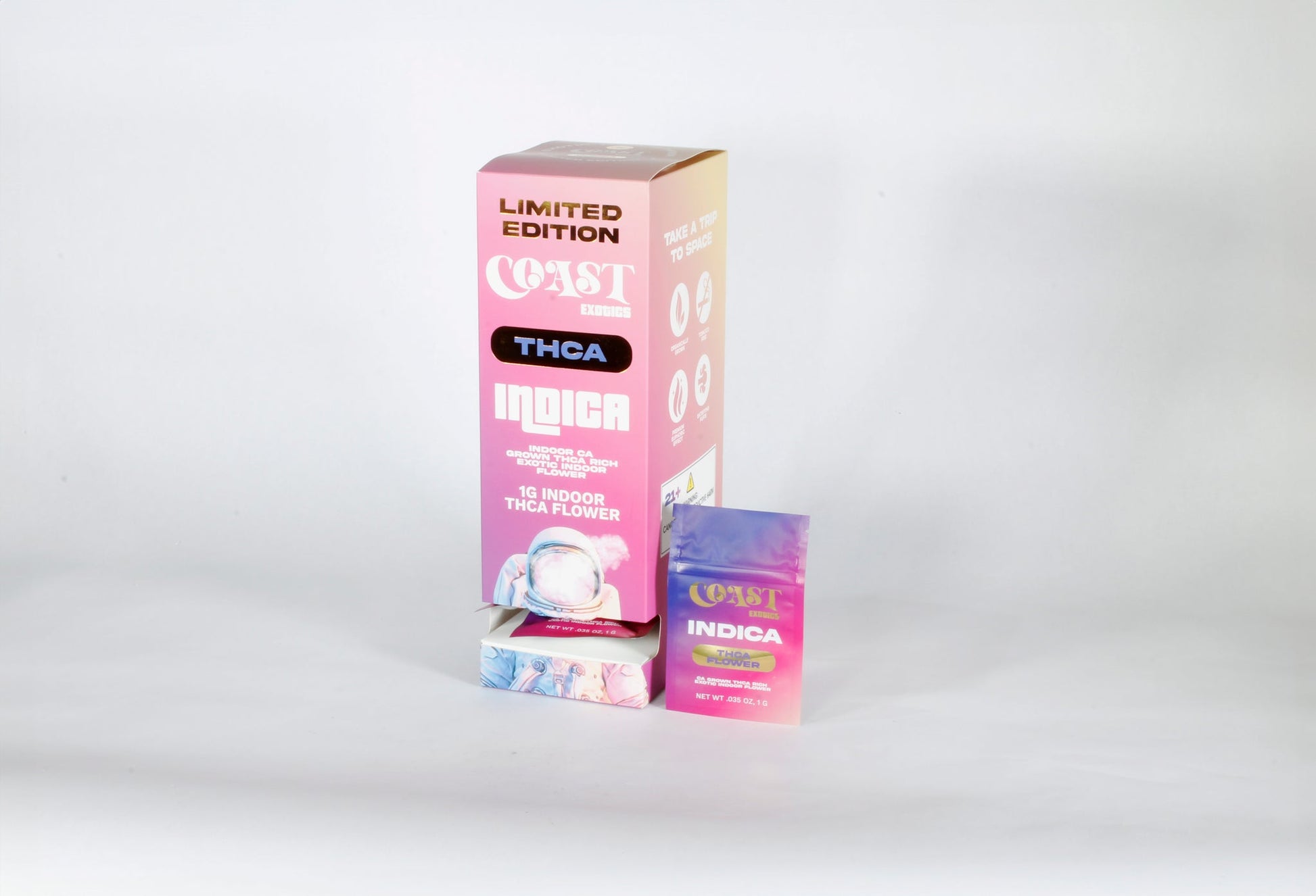 Coast Exotics - Limited Edition THCa Flower (3.5g) - Box of 15 - MK Distro