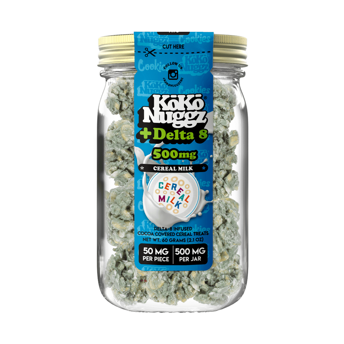 Koko Nuggz - Delta-8 Jar (50mg x 5g) - MK Distro