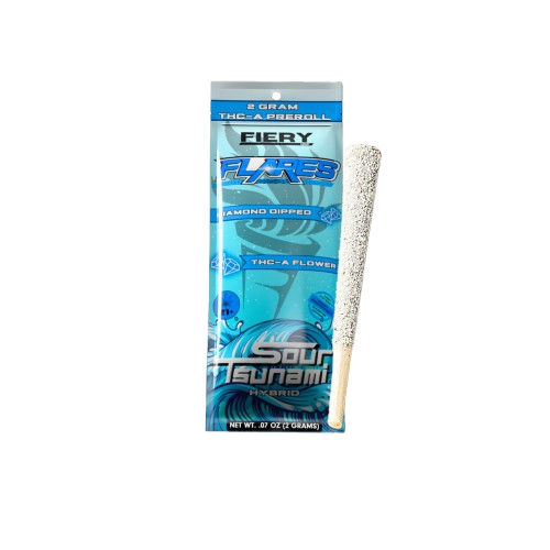 Fiery Flares - Diamond Dipped (THCA) Pre-Rolls (2g) - MK Distro