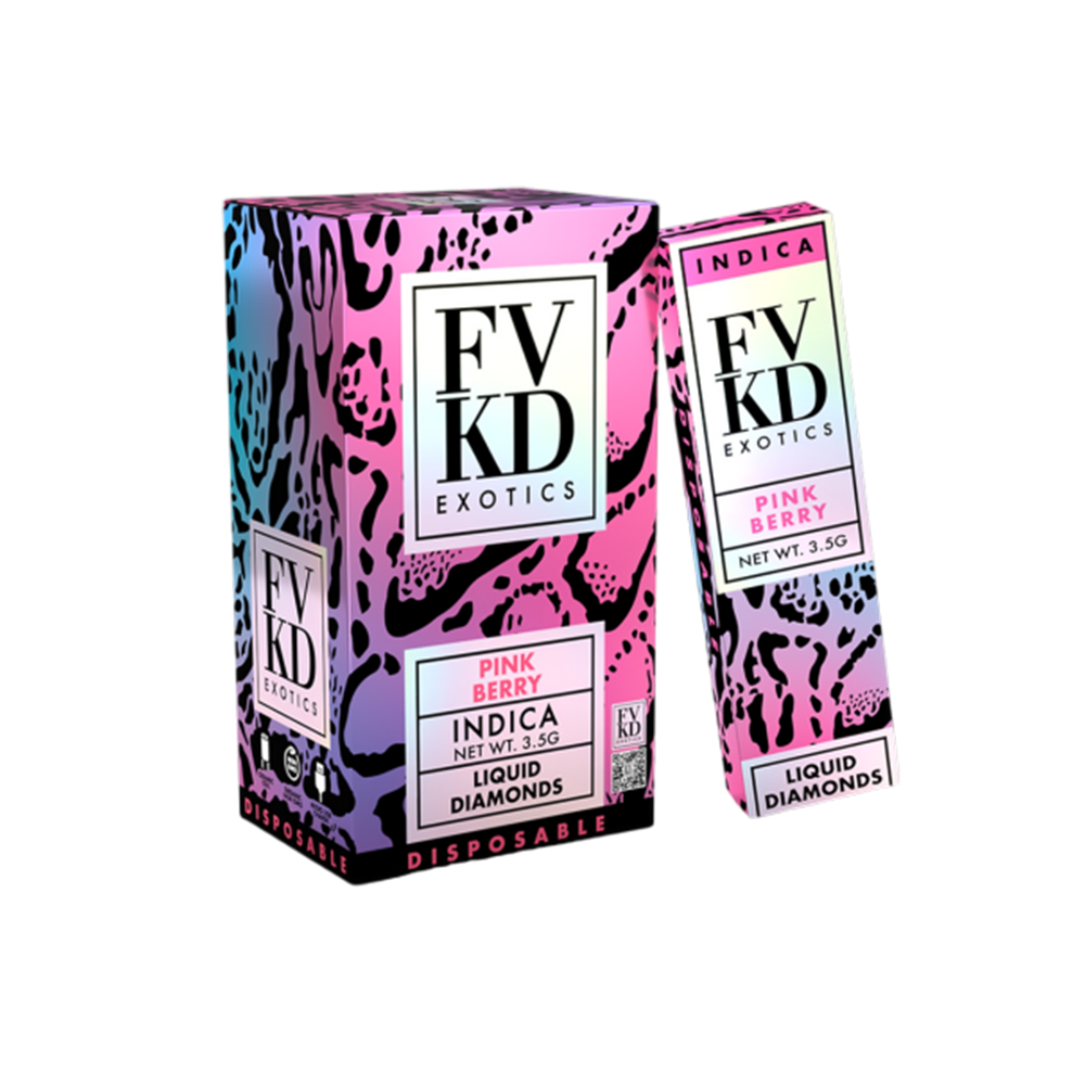 FVKD Exotics - Liquid Diamonds - Delta Disposables (3.5g x 6) - MK Distro