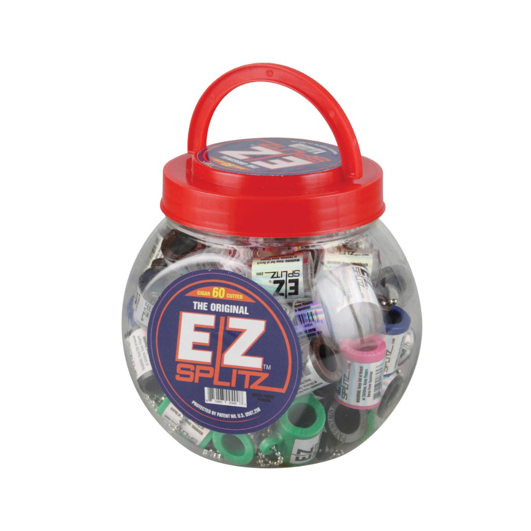 EZ Splitz - Cigar Cutter (Display of 60) - MK Distro