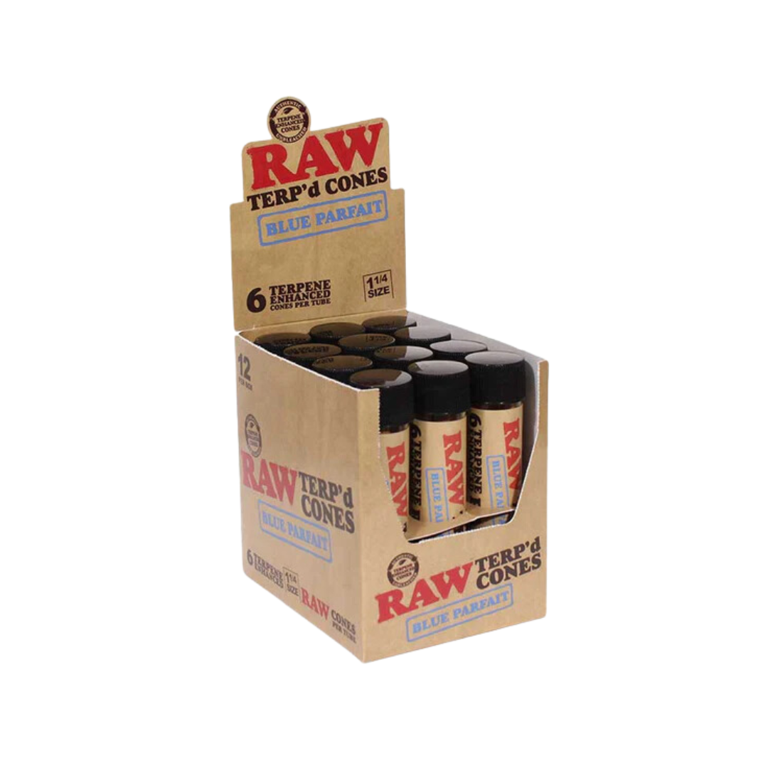 Raw - Terp'd 1 1/4 Size - Cones(12 x 6 Cones) - MK Distro