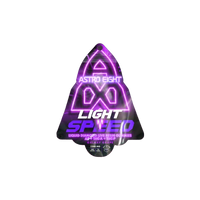 Astro Eight - Light Speed Liquid Diamond(D9+THC-A+THC-P) Delta Gummies - (250mg x 10 Gummies) - MK Distro