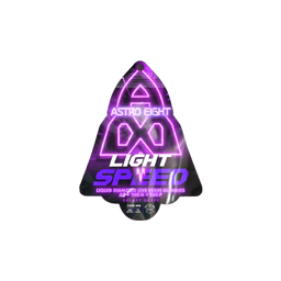 Astro Eight - Light Speed Liquid Diamond(D9+THC-A+THC-P) Delta Gummies - (250mg x 10 Gummies) - MK Distro