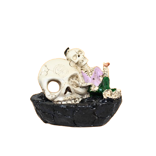 Skull Friends Live Forever 3D Design Ashtray - MK Distro