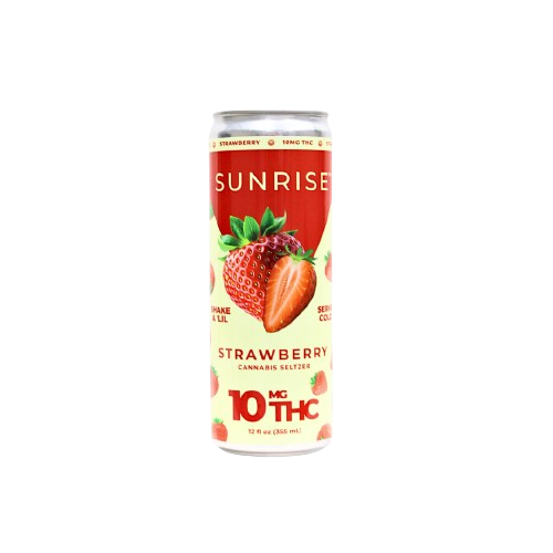Sunrise - 10Mg THC Seltzer Drink 12oz - Pack of 4 - MK Distro