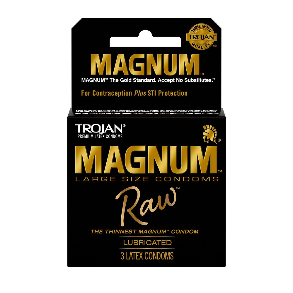 Trojan Condom - Magnum Raw - Pack of 6 - MK Distro