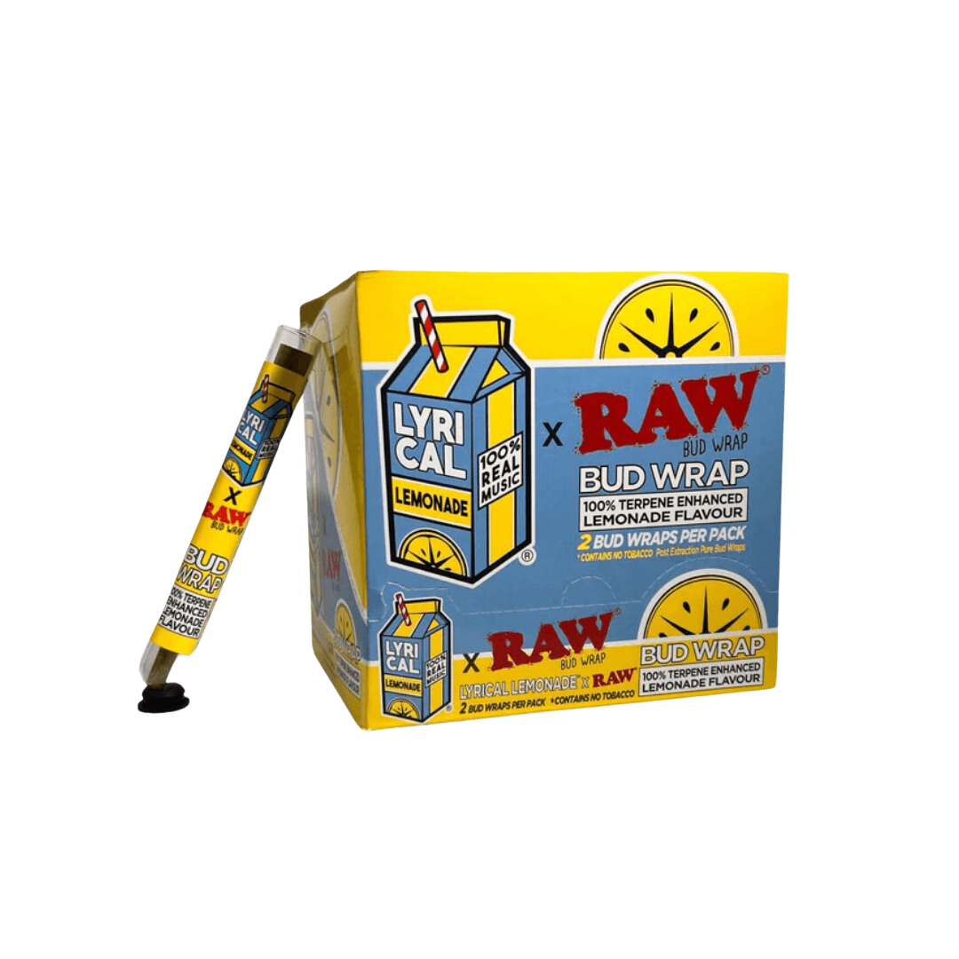 Raw x Lyrical Lemoande - Terpene Enhanced Wrap - Cones (24 x 2 Cones) - MK Distro