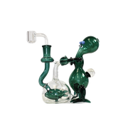 6" Water Pipe - Octopus w/ Fish Design - WP0305 - MK Distro