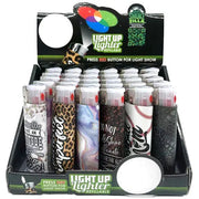 Smoke Zilla Light Up Lighter - Refillable Lighters (Display of 30)