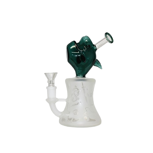 6" WaterPipe - Dolphin Design (GBL29)