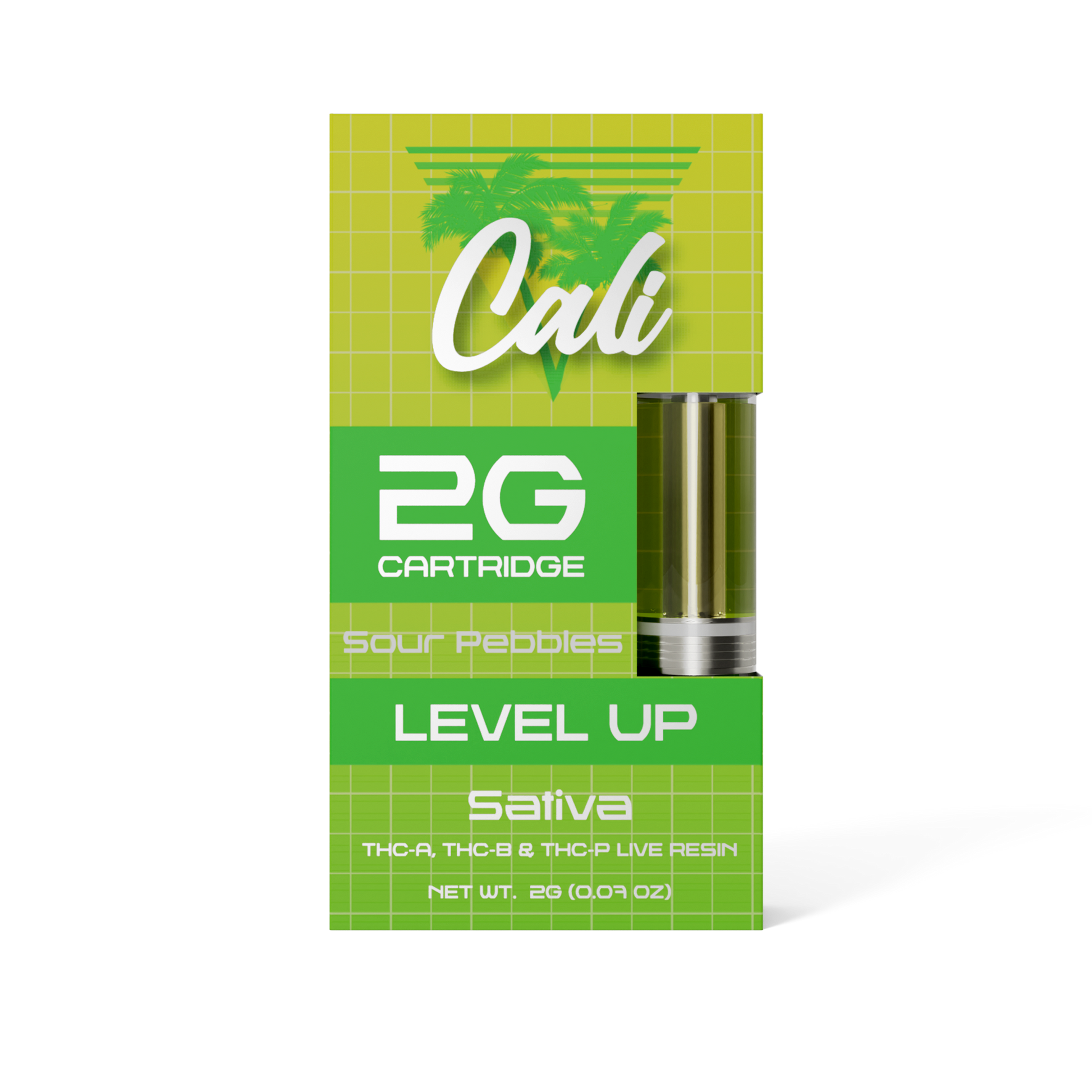 Cali - Level Up (THC-A+THC-P+THC-B) Cartridges (2g) - MK Distro