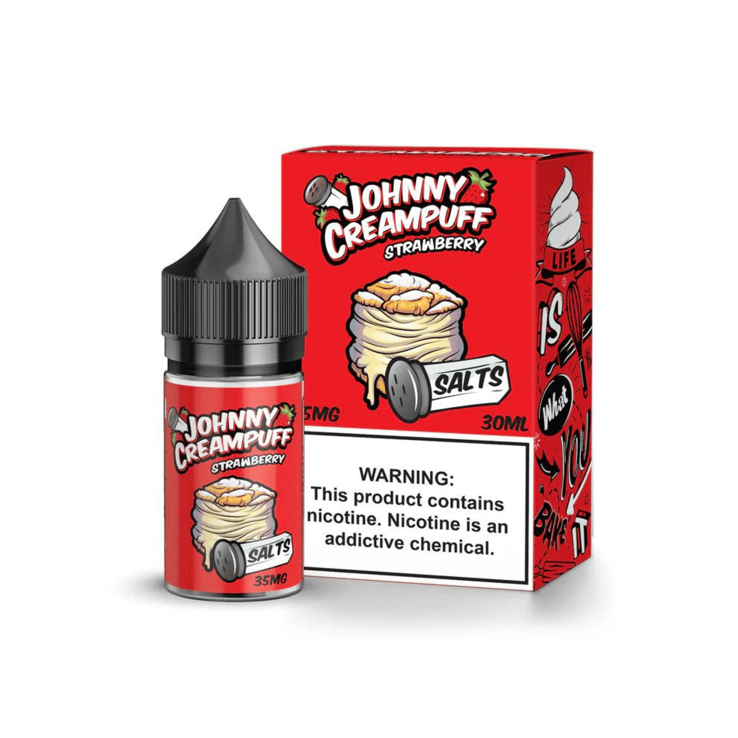 Johnny Creampuff -Salt Nic Premium E-Liquid (30mL) - MK Distro