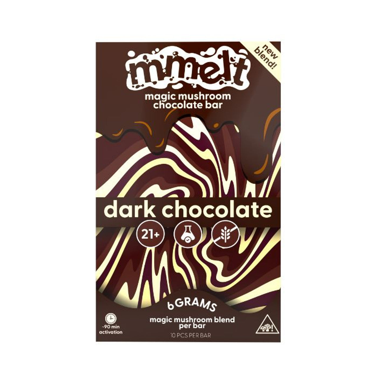 Mmelt - Magic Mushroom Chocolates (6g) - MK Distro