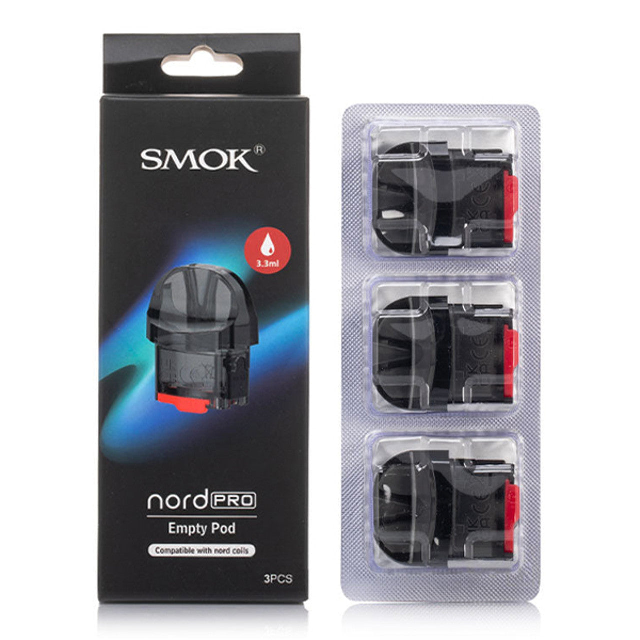 Smok - Nord Pro Replacement Pods - (3ml x 3 Pcs)