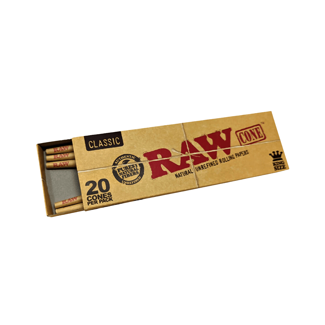 Raw - Classic King Size - Cones (Pack of 20)