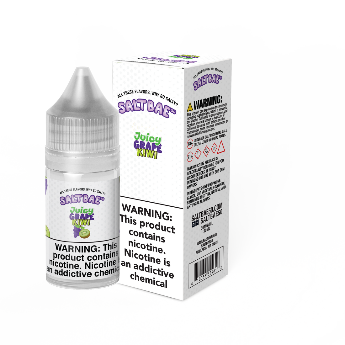 Salt Bae - Premium Salts E-Liquid (30mL) - MK Distro