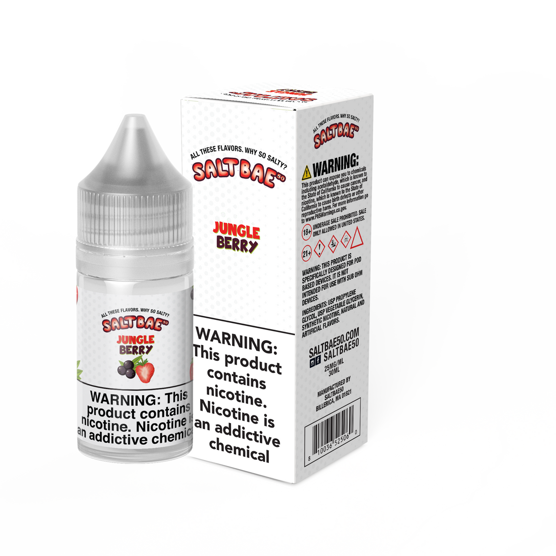 Salt Bae - Premium Salts E-Liquid (30mL) - MK Distro