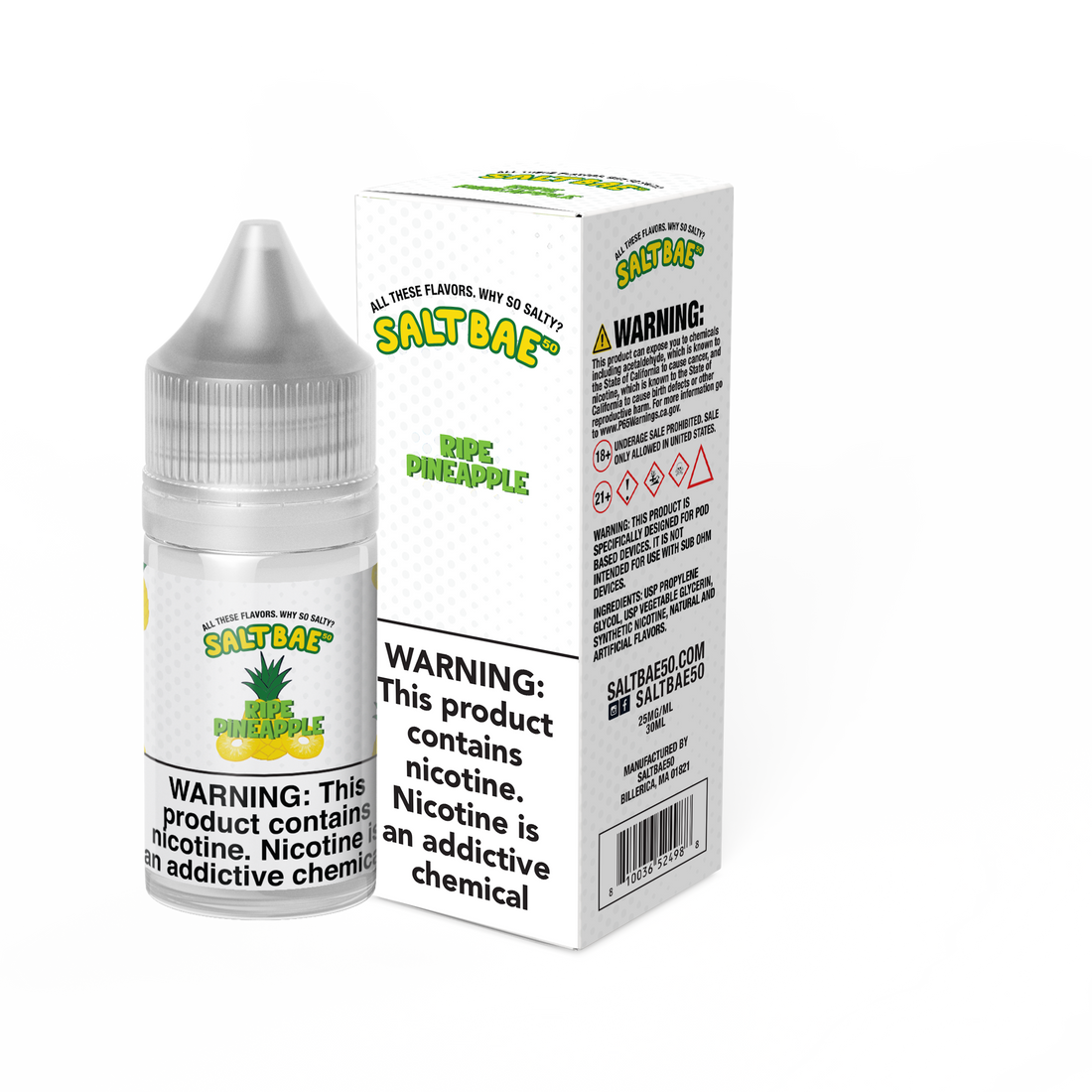 Salt Bae - Premium Salts E-Liquid (30mL) - MK Distro