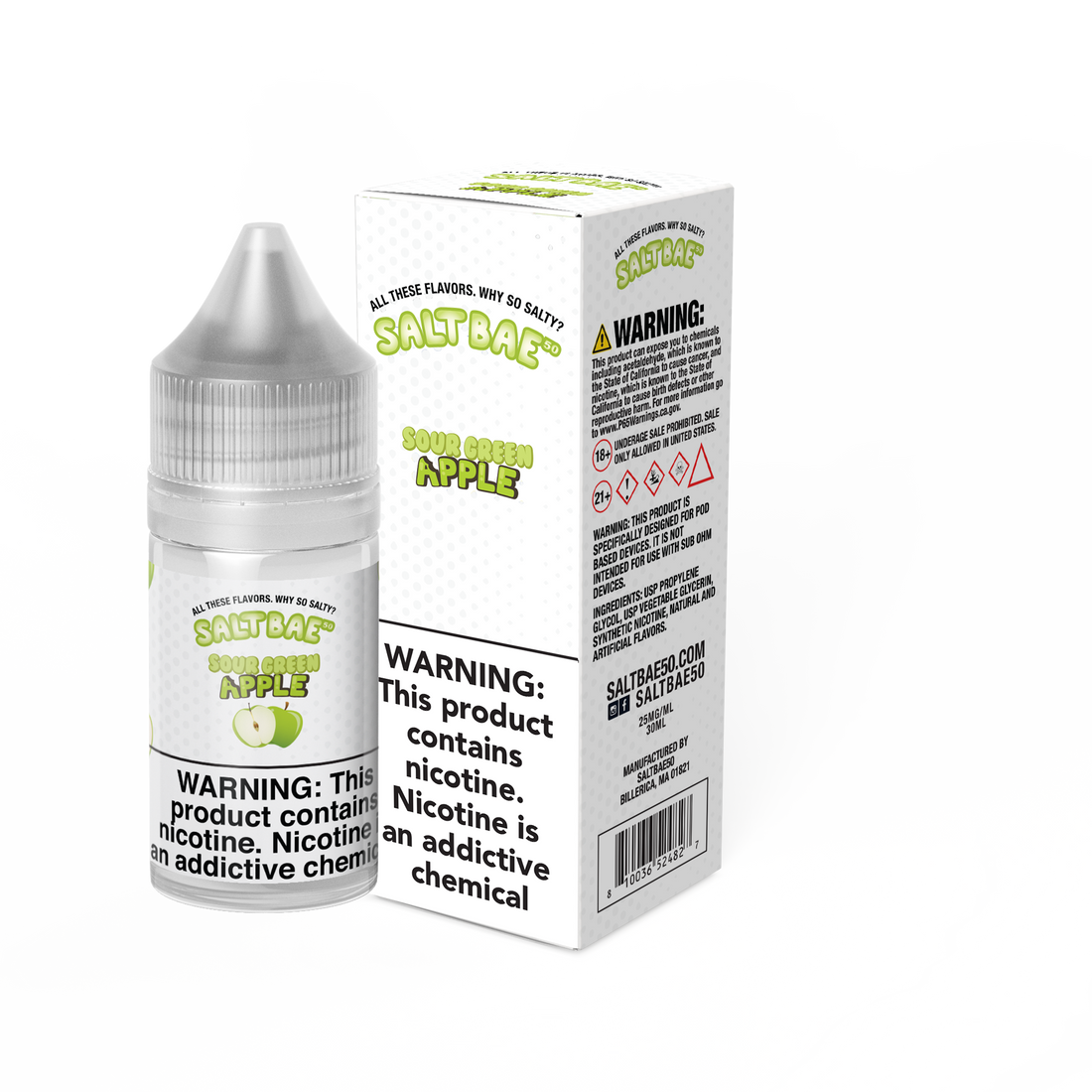 Salt Bae - Premium Salts E-Liquid (30mL) - MK Distro