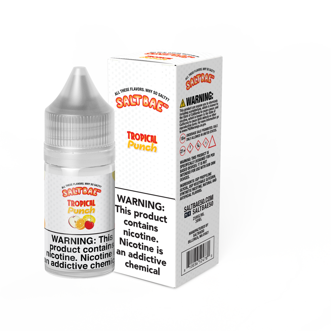 Salt Bae - Premium Salts E-Liquid (30mL) - MK Distro