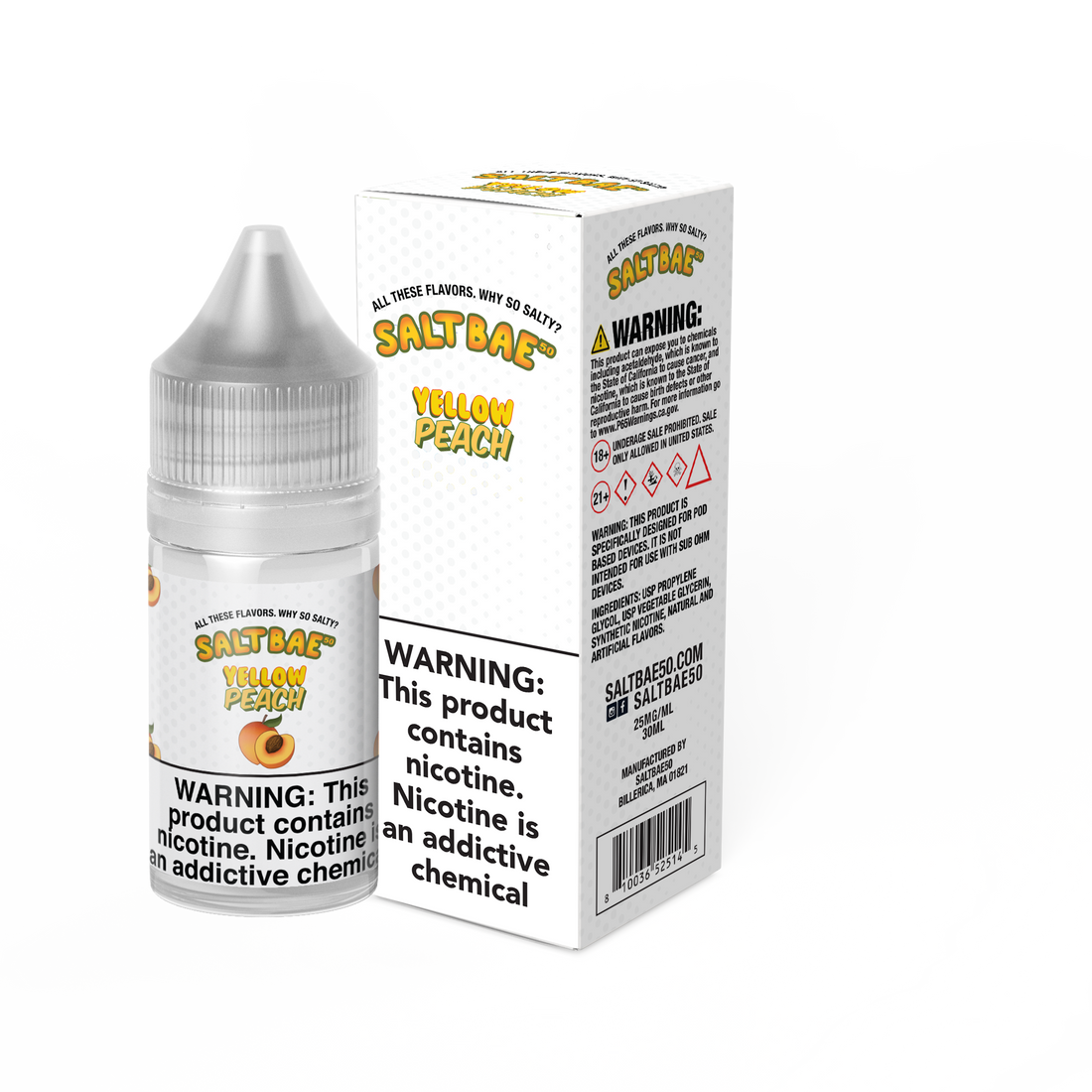 Salt Bae - Premium Salts E-Liquid (30mL) - MK Distro
