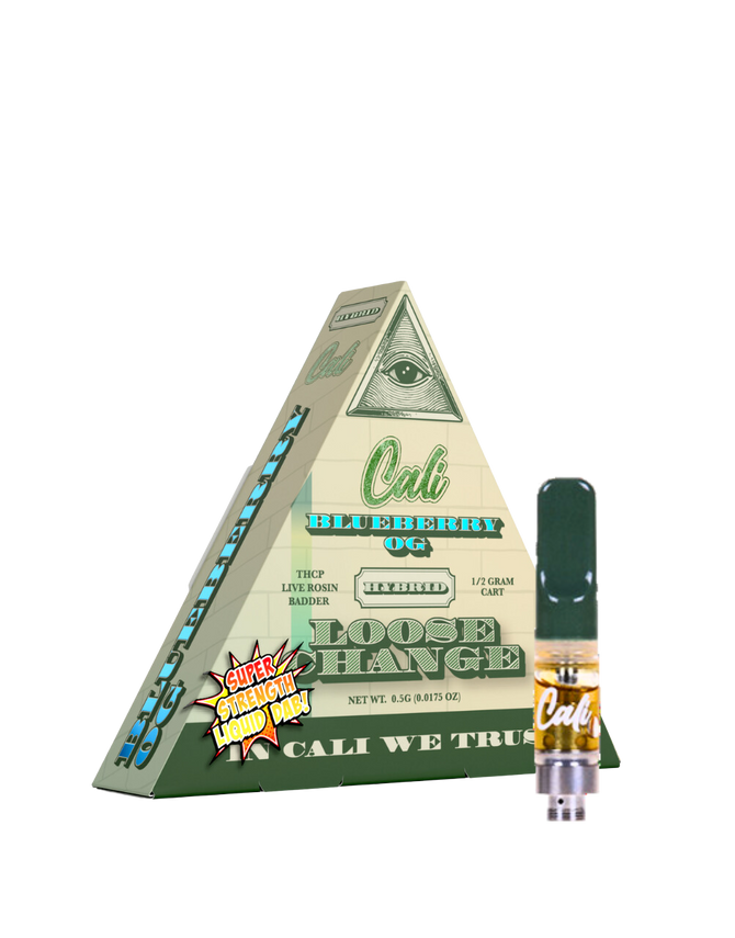 Cali Extrax - Loose Change D8+THCP Live Rosin Cartridges - (0.5g ) - MK Distro