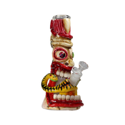 10" Hand Painted Tribal With Snake (MWSH21) - Water Pipes - MK Distro