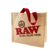 Raw - Burlap Carry All Tote Bag